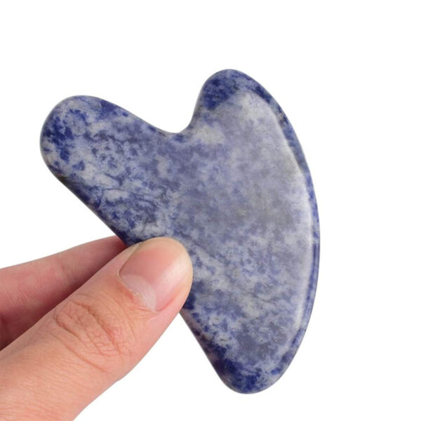 blue gua sha stone