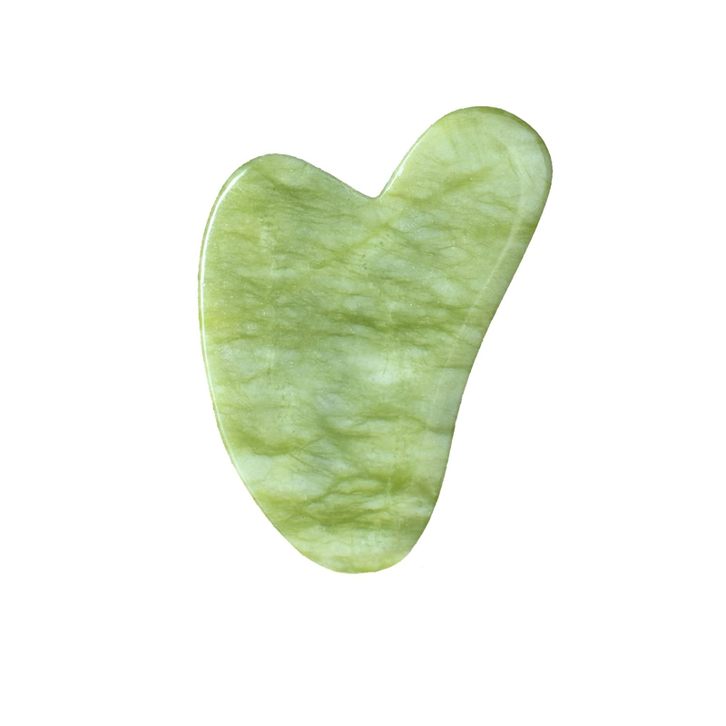 Wholease Natural Green Guasha for Facial Sculpting & Lymphatic Drainage B2B Supplier - Image 3