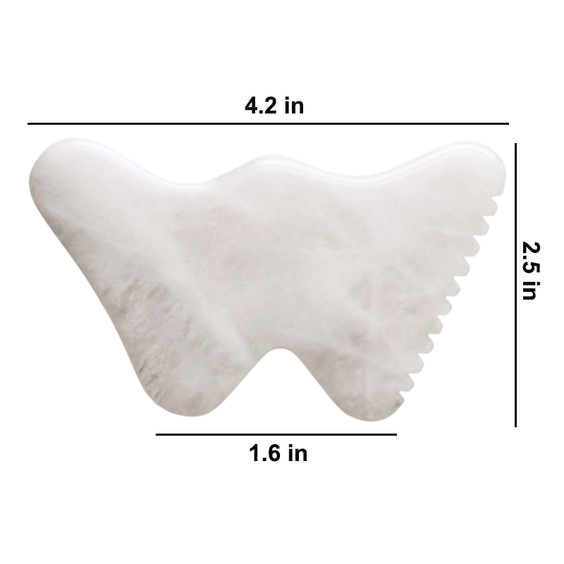 Professional Genuine Jade Gua Sha Tool for Lymphatic Drainage & Facial Contouring Bulk Order Available MOQ 100pcs - Image 2
