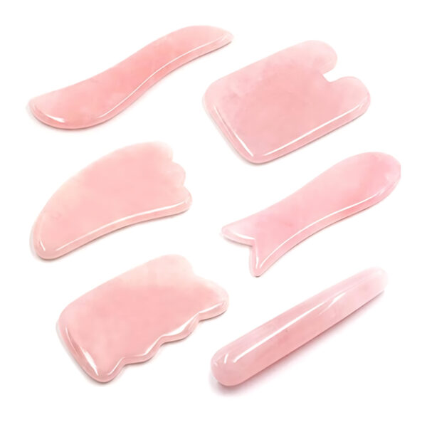 rose quartz gua sha