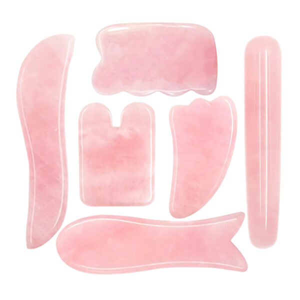 Genuine Rose Quartz Gua Sha