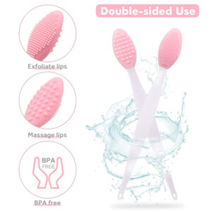 Dual Head Lip Nose Exfoliating Brush