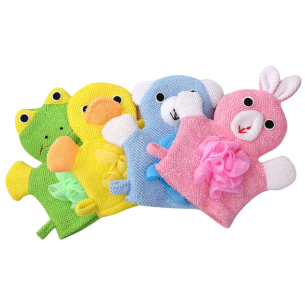 Custom Logo Bath Gloves