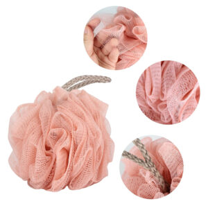 High-Lather Shower Poufs