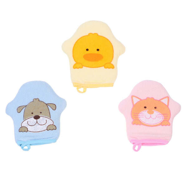 Soft Exfoliating Kids Bath Gloves