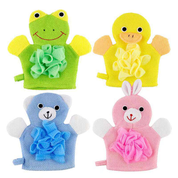 Custom Logo Bath Gloves