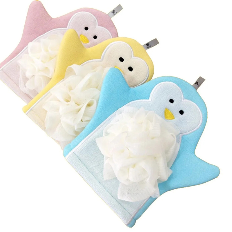 Organic Cotton Bath Gloves