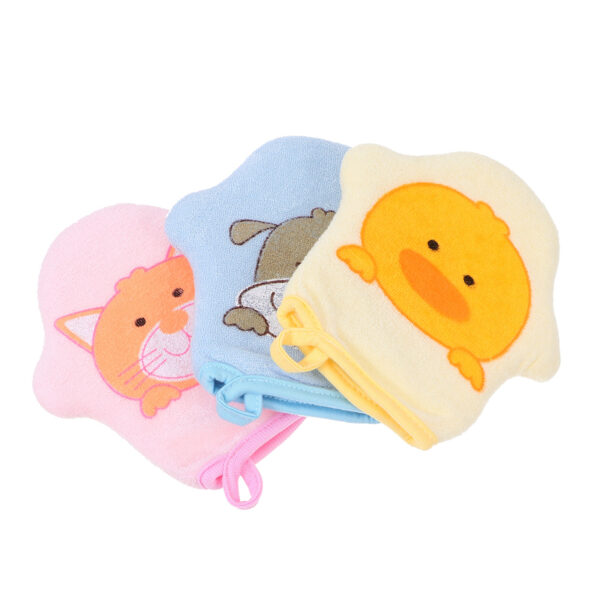 Soft Exfoliating Kids Bath Gloves