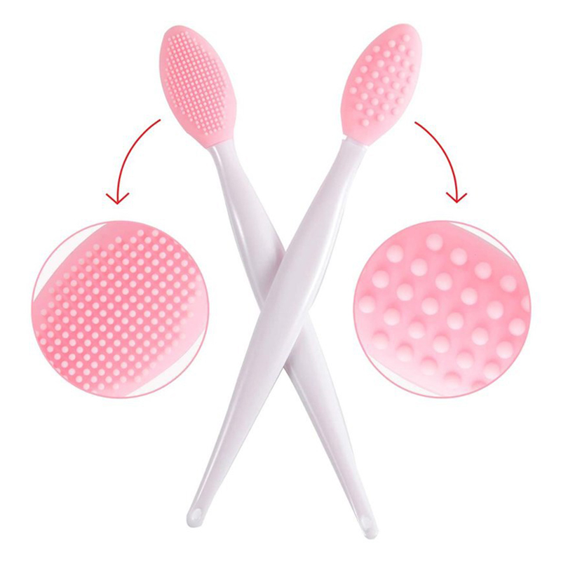 Dual Head Lip Nose Exfoliating Brush