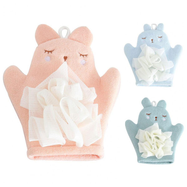 Anti-Bacterial Kids Bath Gloves