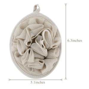 Mass-Produced Bamboo Fiber Bath Poufs