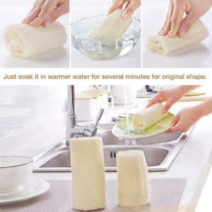 Natural Exfoliating Loofah Bath Sponges