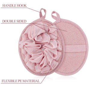 Mass-Produced Bamboo Fiber Bath Poufs