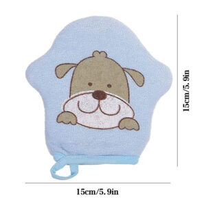 Soft Exfoliating Kids Bath Gloves