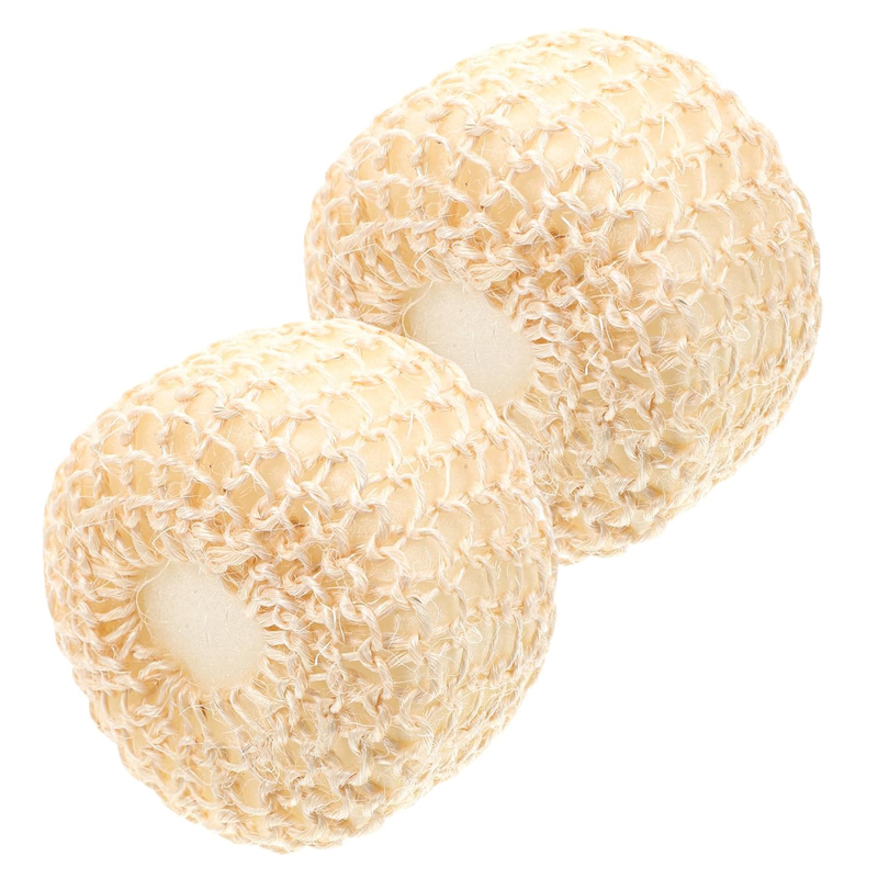 Reusable Sisal Bath Ball Antibacterial Silicone Body Scrubber CE Certified ODM/OEM for Global Brands MOQ 500pcs - Image 4