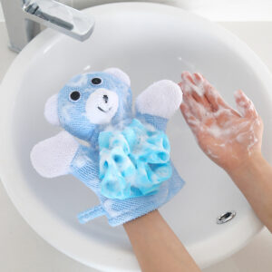 Custom Logo Bath Gloves