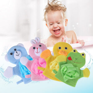 Custom Logo Bath Gloves