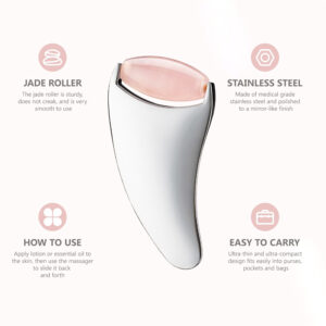 Pink Crystal Facial Rollers