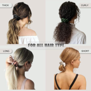 Satin Hair Scrunchines