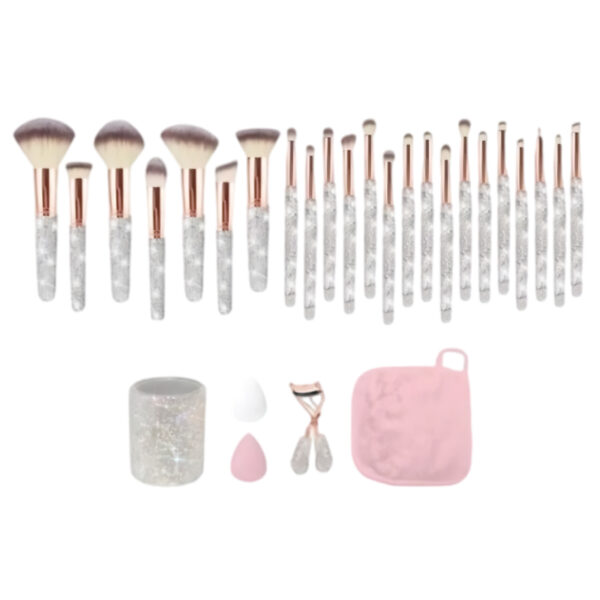 Diamond Makeup Brush Set
