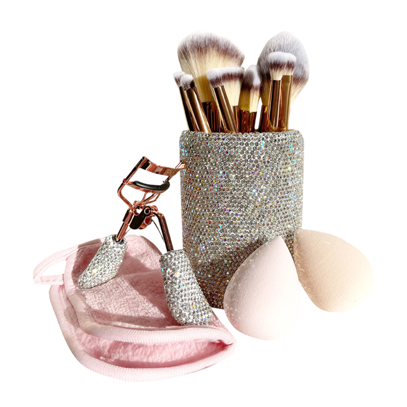 Diamond Makeup Brush Set